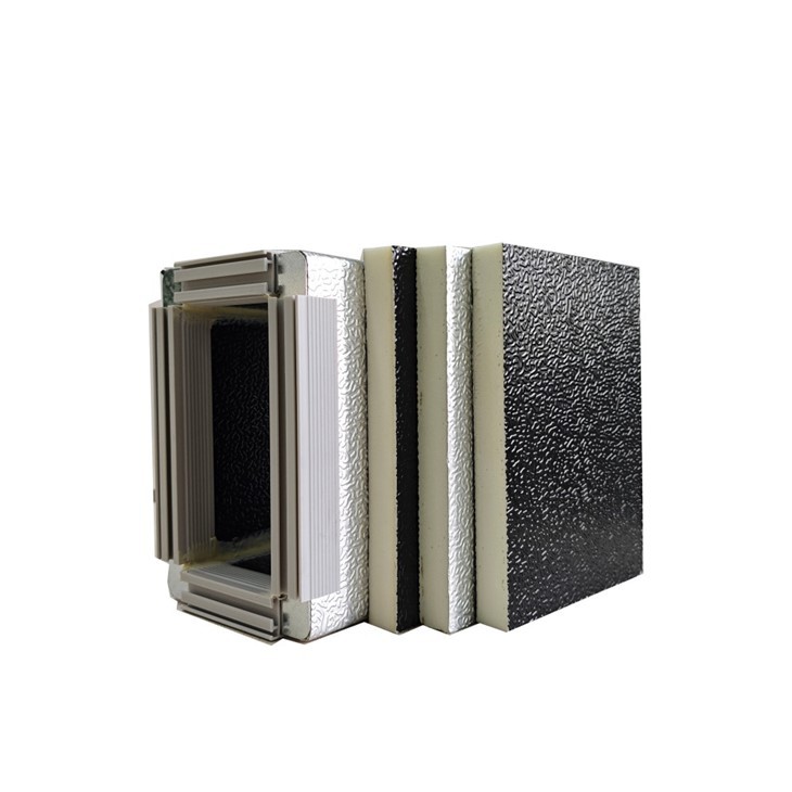 Pre-insulated Black Aluminium Duct